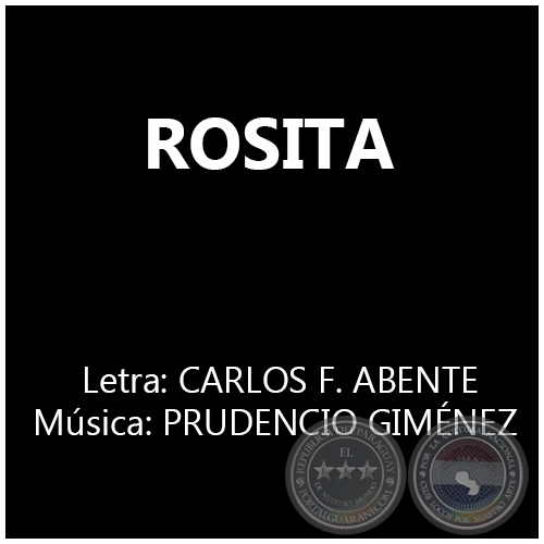 ROSITA - Música: PRUDENCIO GIMÉNEZ